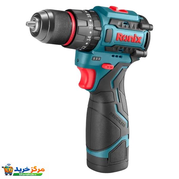 دریل پیچ‌گوشتی شارژی رونیکس مدل 8661