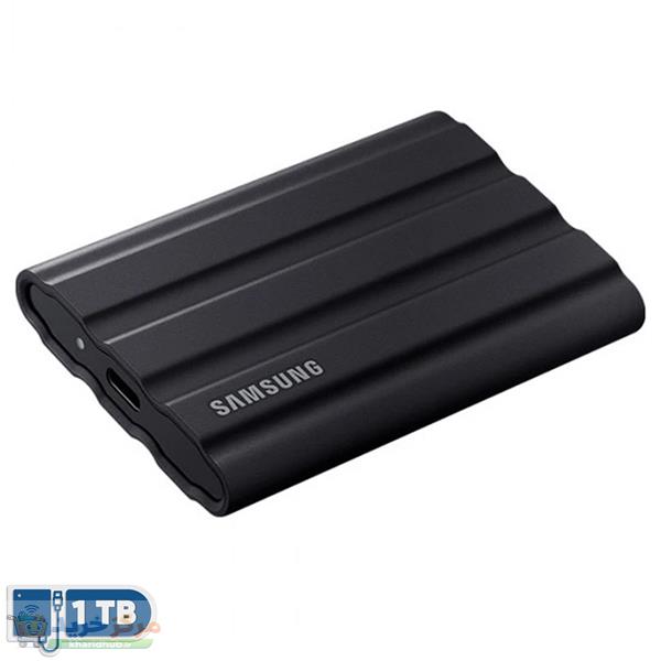 اس اس دی اکسترنال سامسونگ مدل T7 SHIELD ظرفیت 1 ترابایت رابط USB 3.2 Gen2