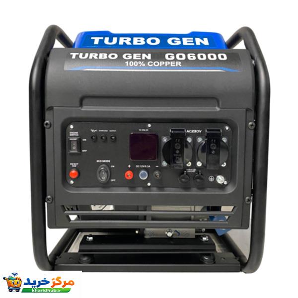 موتور برق بنزینی 8 اسب بخار توربوژن مدل  Go6000