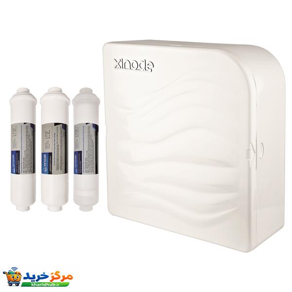 دستگاه تصفیه کننده آب زینود مدل کیسی CX107-W3INLINEF به همراه فیلتر اینلاینی