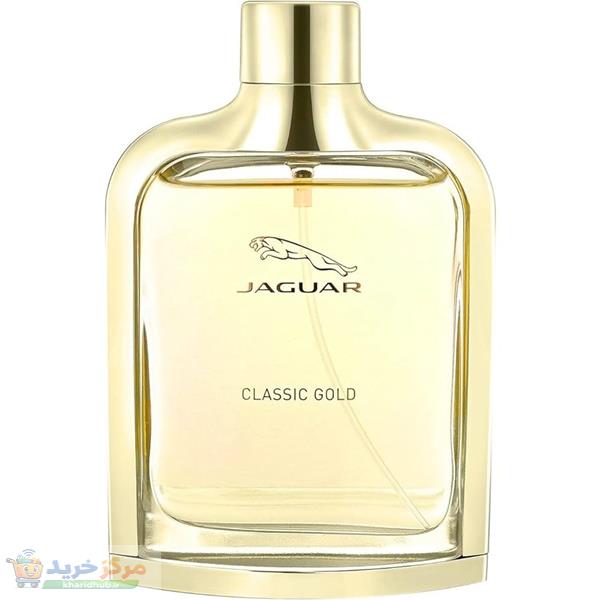 ادو تویلت مردانه جگوار مدل Classic Gold با رایحه گرم حجم 100 میلی لیتر