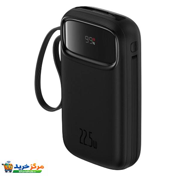پاور بانک بیسوس مدل p10055002113-00 ظرفیت 20000 میلی امپر ساعت