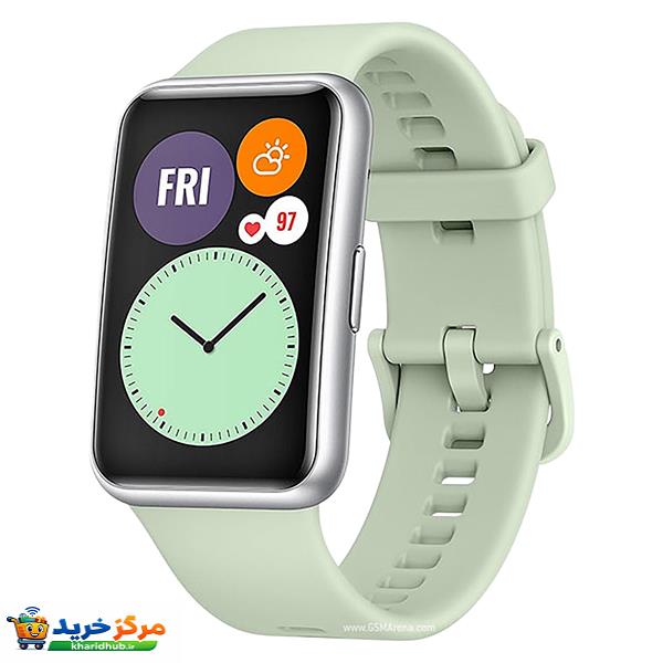 ساعت هوشمند هوآوی مدل WATCH FIT بند پلاستیکی