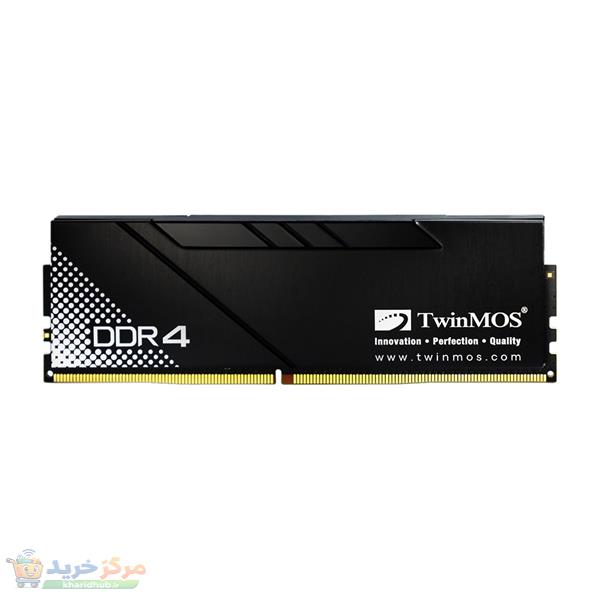 رم کامپیوتر DDR4 تک کاناله 8 گیگابایت تویین موس مدل THUNDERGX فرکانس 3200 مگاهرتز تایمینگ CL16 نوع U-DIMM مناسب دسکتاپ