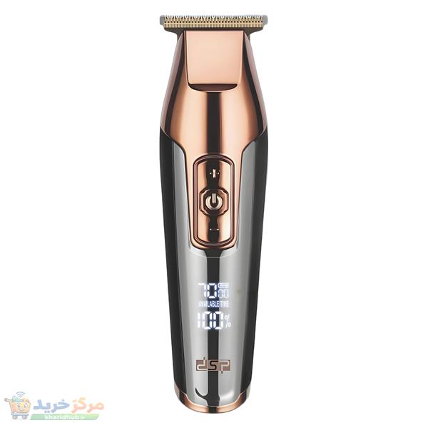 ماشین اصلاح موی سر و صورت دی اس پی مدل 90286A با تیغه استیل پیشرفته، قابلیت تنظیم سرعت تا 7000 دور در دقیقه، باتری شارژی با 240 دقیقه زمان استفاده، شانه‌های 1 تا 12 میلی‌متر و کیف همراه