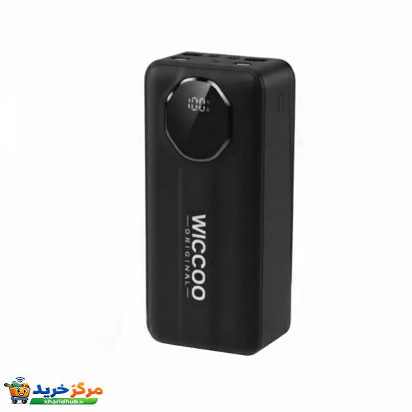 پاوربانک سیمی 30 وات ویکو مدل wp-34 ظرفیت 30000 میلی‌آمپرساعت