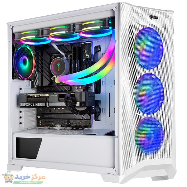 کیس کامپیوتر گیمینگ فاطر مدل FG-770 White