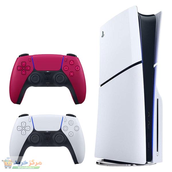کنسول بازی سونی مدل PlayStation 5 Slim ظرفیت یک ترابایت ریجن 2016A اروپا به همراه دسته اضافی
