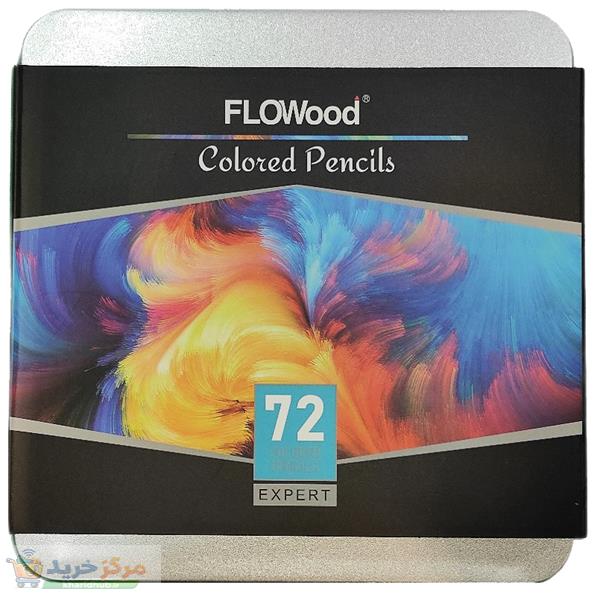 مداد رنگی 72 رنگ فلوود مدل Colored Pencils