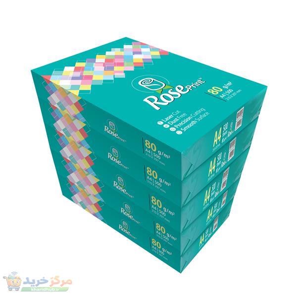 کاغذ A4 رزپرینت مدل POTG بسته 2500 عددی