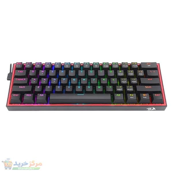 کیبورد مخصوص بازی ردراگون مدل K617 FIZZ RED SWITCH