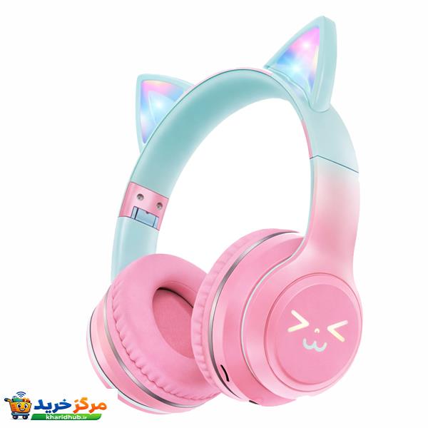 هدست بلوتوثی طرح گربه ای مدل XY-BT613