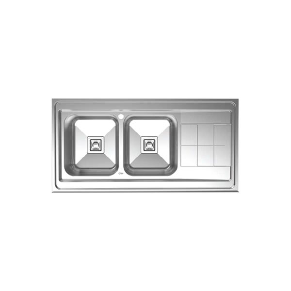 سینک ظرفشویی استیل کن مدل 9152s-R