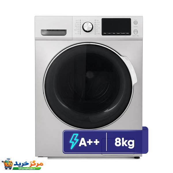 ماشین لباسشویی 8 کیلوگرم اتوماتیک پاکشوما مدل WFI-80413 ST