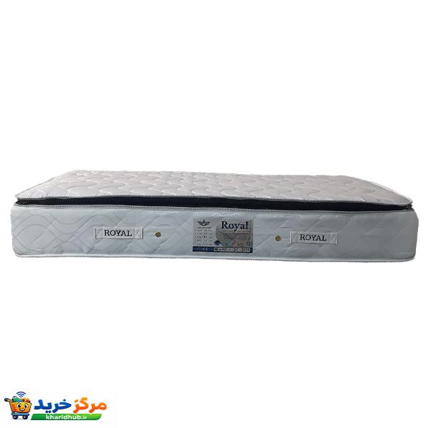 تشک رویال مدل کامفورت پددار طبی فنری کد M08 دو نفره سایز 200 × 160 سانتی‌ متر