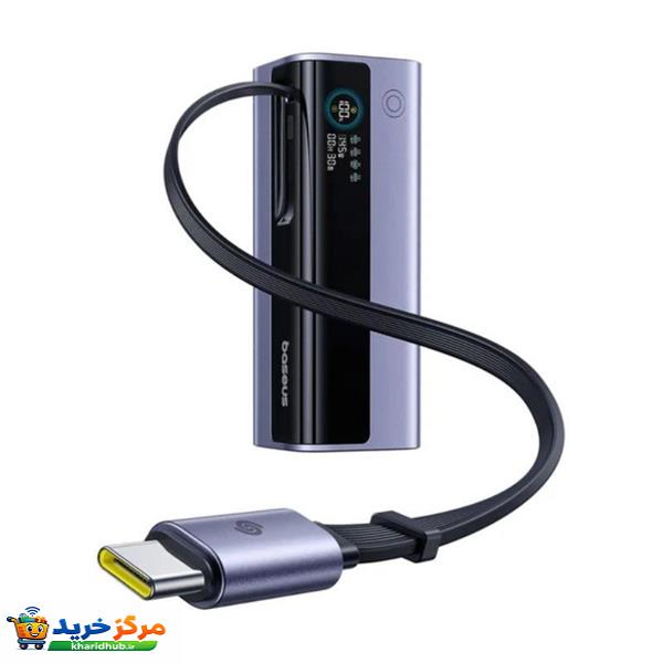 پاوربانک بی‌سیم 145 وات بیسوس مدل EnerGeek GR11 ظرفیت 20000 میلی‌آمپرساعت