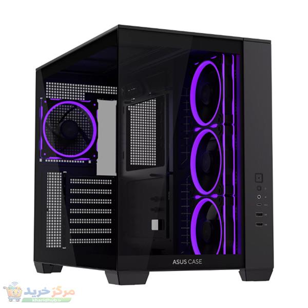 کیس کامپیوتر گیمینگ ایسوس مدل A32 PLUS ARGB TG BK