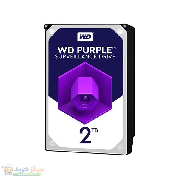 هارددیسک اینترنال وسترن دیجیتال مدل PURPLE WD23PURZ ظرفیت 2 ترابایت