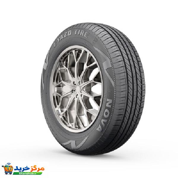 لاستیک خودرو یزد تایر مدل NOVA سایز 185/65/15 - دو حلقه