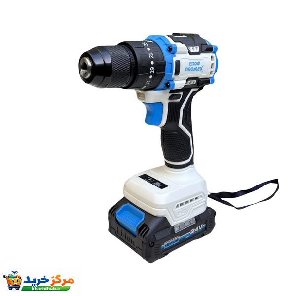 دریل پیچگوشتی شارژی چکشی 10 میلی متری 24 ولت ادون پرومکس مدل EPM-24A