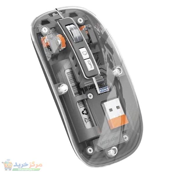 ماوس بی سیم گرین لاین مدل Transparent Mouse 2