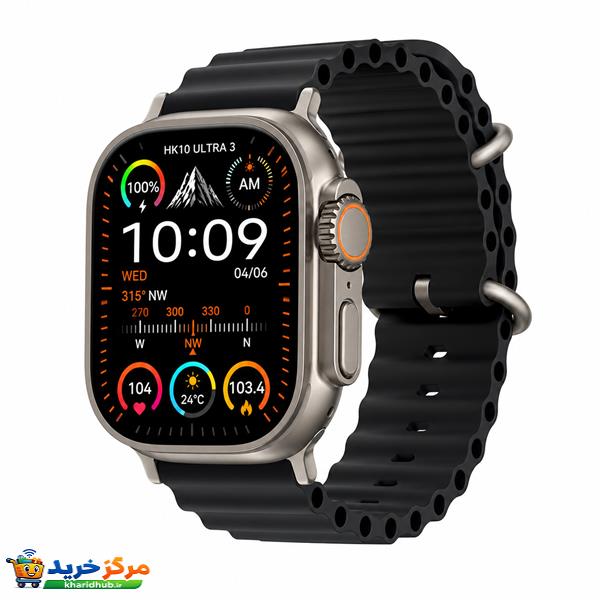 ساعت هوشمند ۴۹ میلی متر ویرفیت مدل hk10ultra3 با بند سیلیکونی
