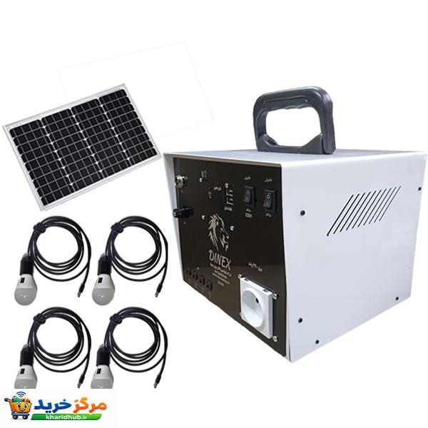 سیستم خورشیدی 1500 وات دینکس مدل DX-107