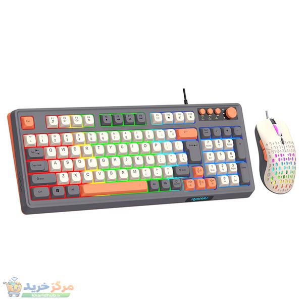 ست ماوس و کیبورد مخصوص بازی رایکو مدل T98