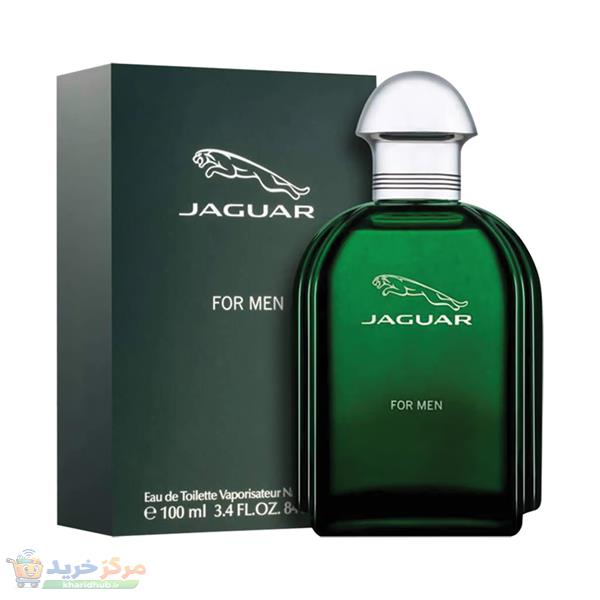 ادو تویلت مردانه جگوار مدل Green با رایحه گرم حجم 100 میلی لیتر