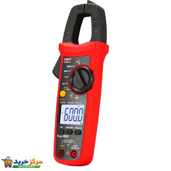 آمپرمتر کلمپی یونی-تی مدل UT204 PLUS