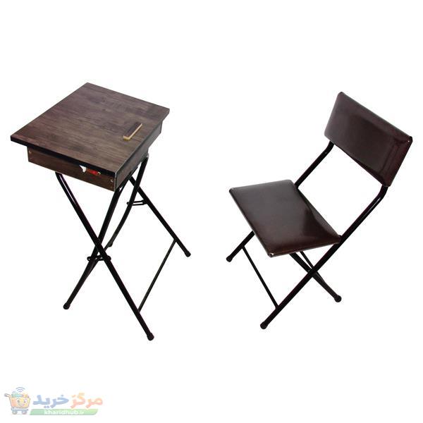 میز و صندلی نماز میزیمو مدل باکسدار تاشو کد 4021