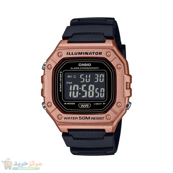 ساعت مچی دیجیتال کاسیو مدل W-218HM-5BVDF