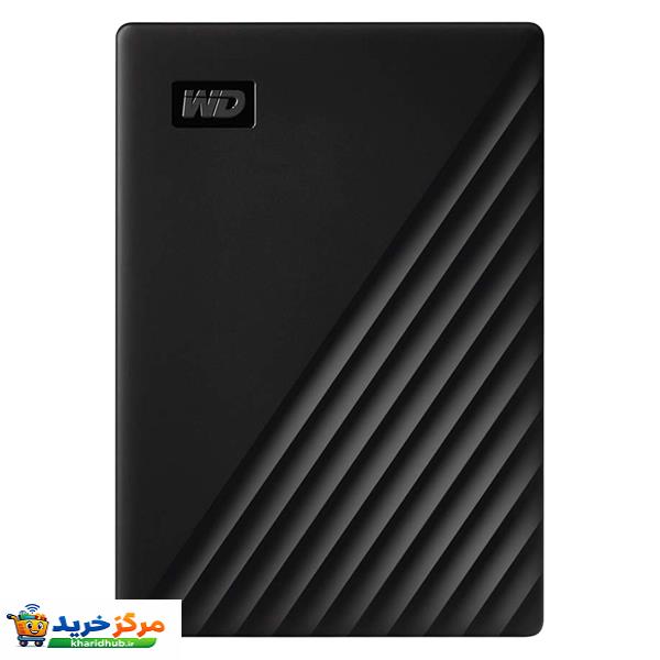 هارد اکسترنال وسترن دیجیتال مدل My Passport ظرفیت دو ترابایت دارای رابط USB Type-A 3.2