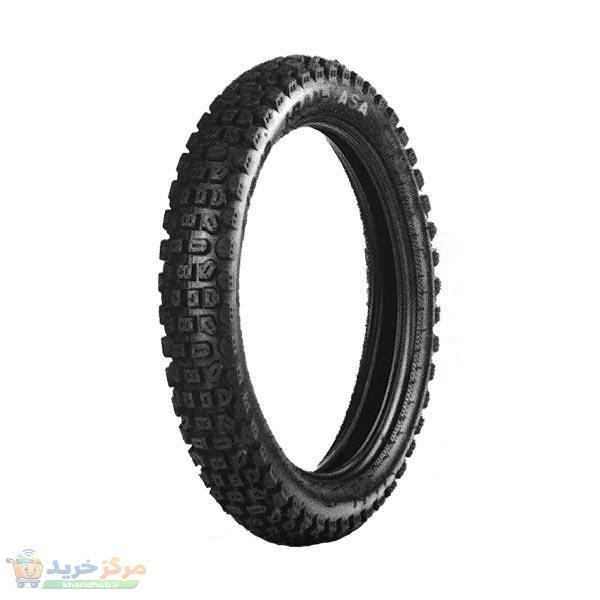 لاستیک موتور سیکلت ایران یاسا کد 1104600 سایز 18-410 مناسب موتور تریل