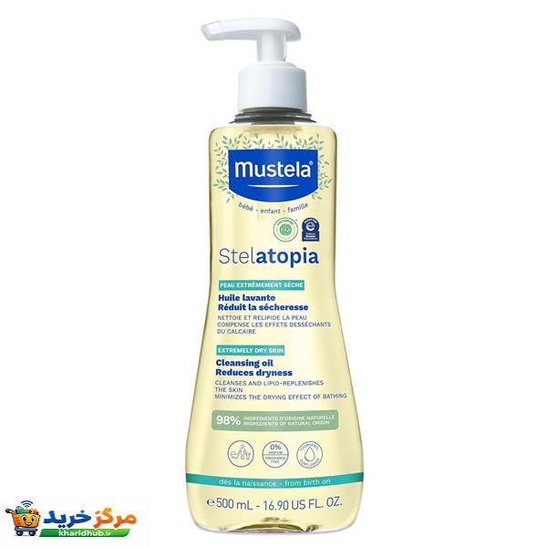 شامپو سر و بدن کودک موستلا مدل stelatopia حجم 500 میلی لیتر