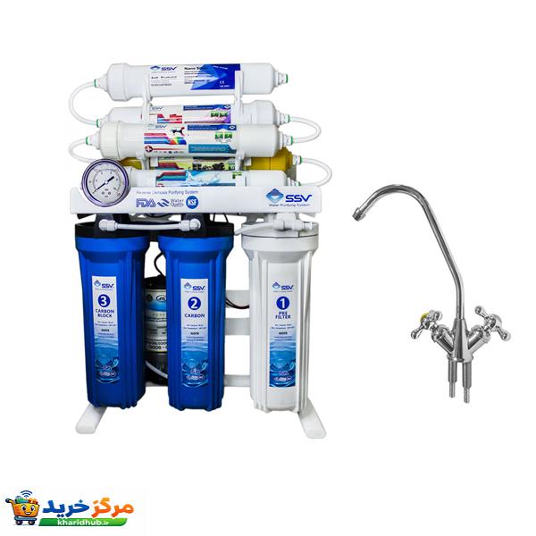 دستگاه تصفیه کننده آب اس اس وی مدل  MaxBlue 2wx900 به همراه شیر تصفیه آب
