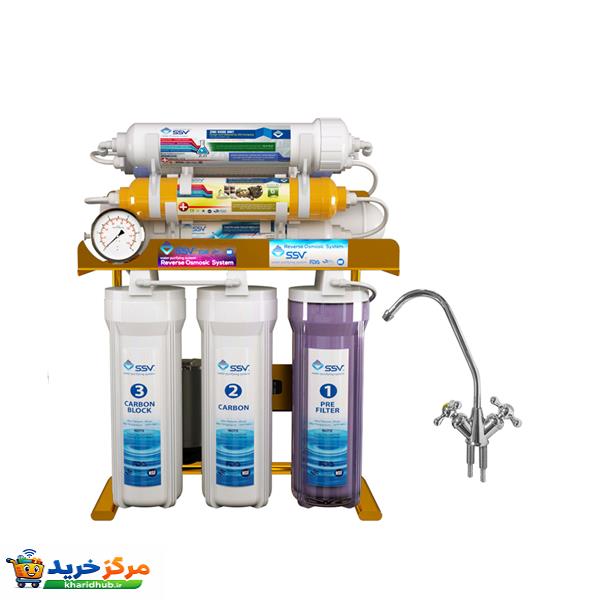 دستگاه تصفیه آب اس اس وی مدل MaxGold 2W X1050 به همراه شیر تصفیه آب