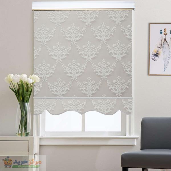 پرده زبرا بازرگانی زیو مدل 102  سایز 145x150 سانتی‌متر