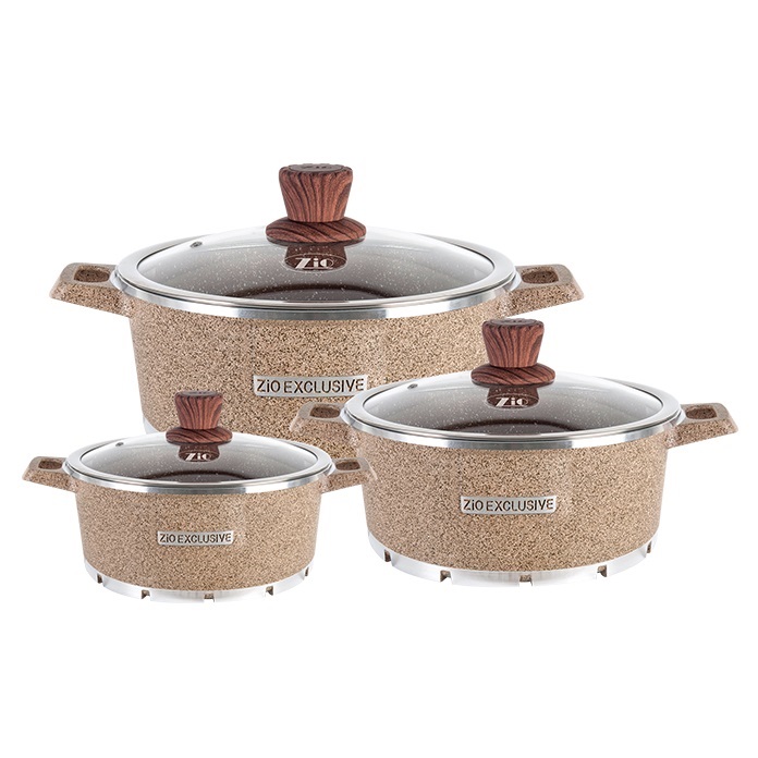 سرویس پخت و پز شش پارچه زیو مدل Z-8400-26