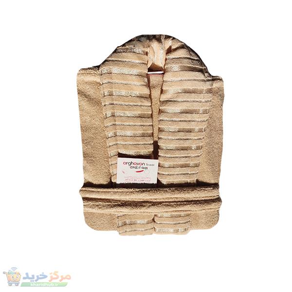حوله تن پوش ارغوان مدل هرمس سایز 125