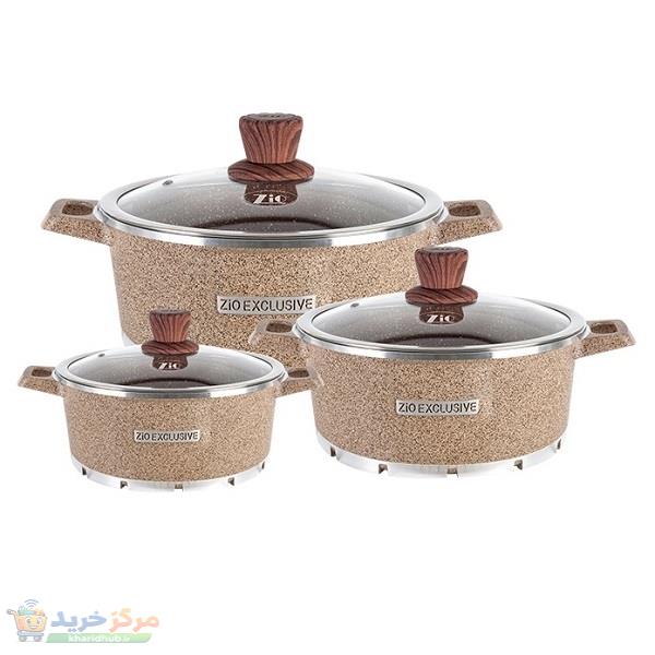 سرویس پخت و پز 6 پارچه زیو مدل Z-8400-20