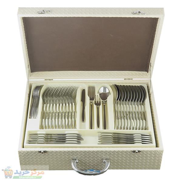 سرویس قاشق و چنگال 120 پارچه مدل سوزنی