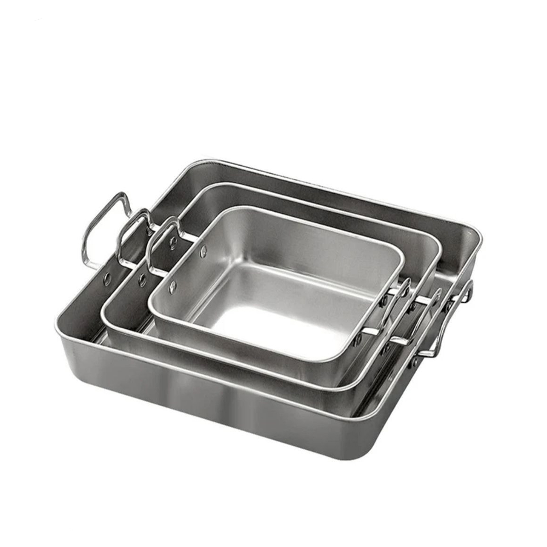ظروف پذیرایی مدل stainless کد 152025 مجموعه 3 عددی