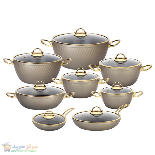 سرویس  پخت و پز 16 پارچه ام جی اس کد 800313