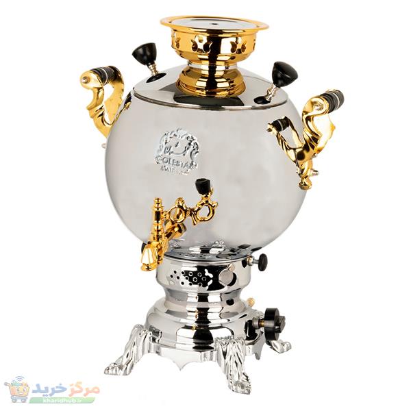 سماور گازی گلستان مدل G608 ظرفیت 6 لیتر