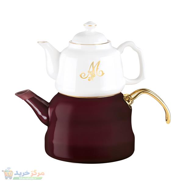 ست کتری و قوری مادام کوکو مدل  giroud teapot murdum گنجایش کتری 2.5 لیتر گنجایش قوری 1 لیتر