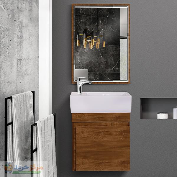 ست کابینت و روشویی مدل 8002 به همراه آینه