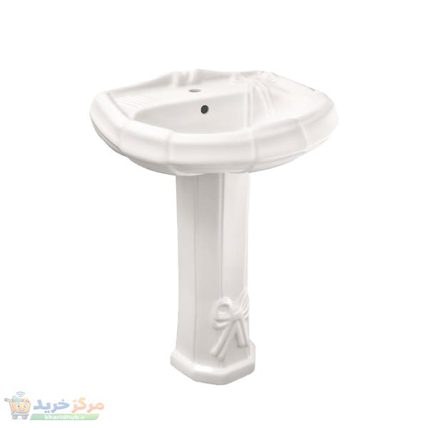 روشویی پایه دار مدل اشال کد 60