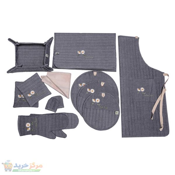 سرویس آشپزخانه 14 پارچه مدل بابونه