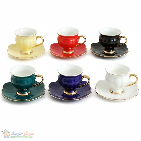 سرویس قهوه خوری 12 پارچه 6 نفره آرو مدل 2129